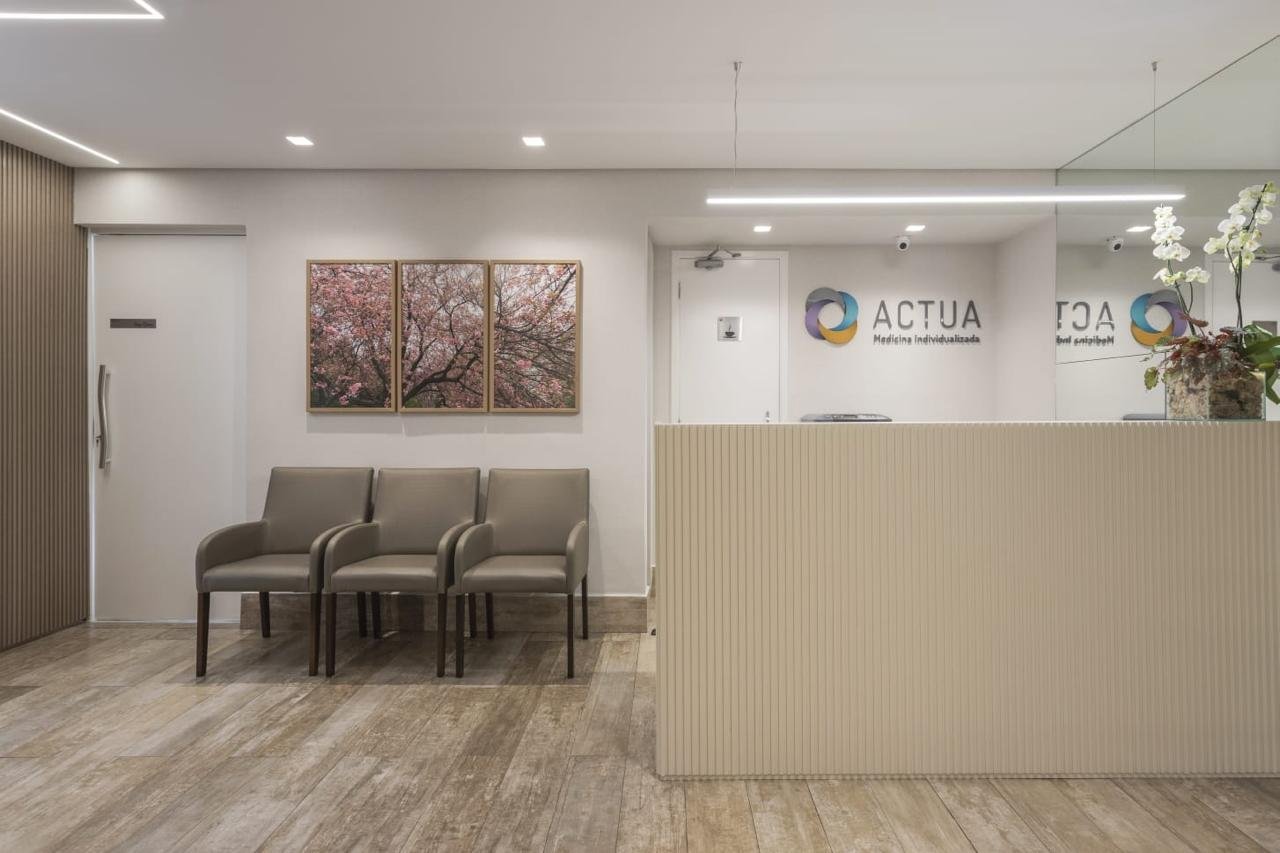 Recepção da Clínica Actua